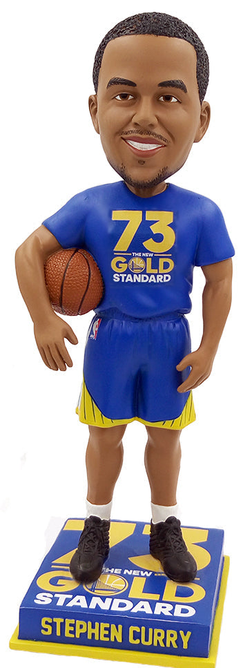 Stphen Curry Golden State Warriors 73 Wins NBA Bobblehead (ONLINE ORDER ONLY)