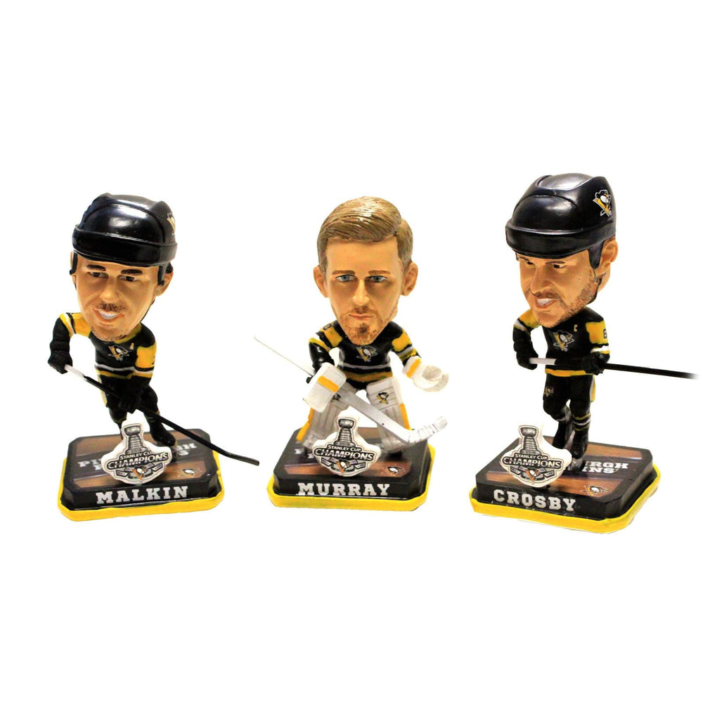 Pittsburgh Penguins 2016 NHL Stanley Cup Champions Bobbleheads (ONLINE ORDER ONLY)