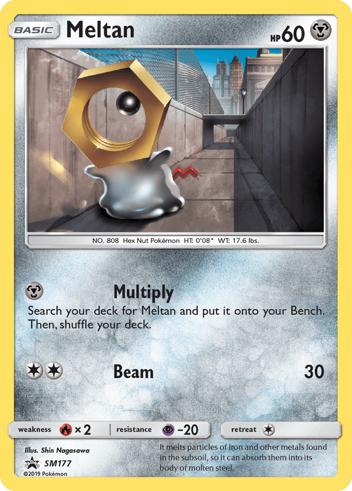 Meltan (SM177) [Sun & Moon: Black Star Promos] (Online Only)