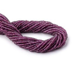 3mm Malaia Garnet Faceted Rondelle Beads 13 inch 190 pieces AA Rare (ONLINE ORDER ONLY)