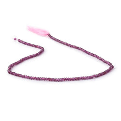 3mm Malaia Garnet Faceted Rondelle Beads 13 inch 190 pieces AA Rare (ONLINE ORDER ONLY)