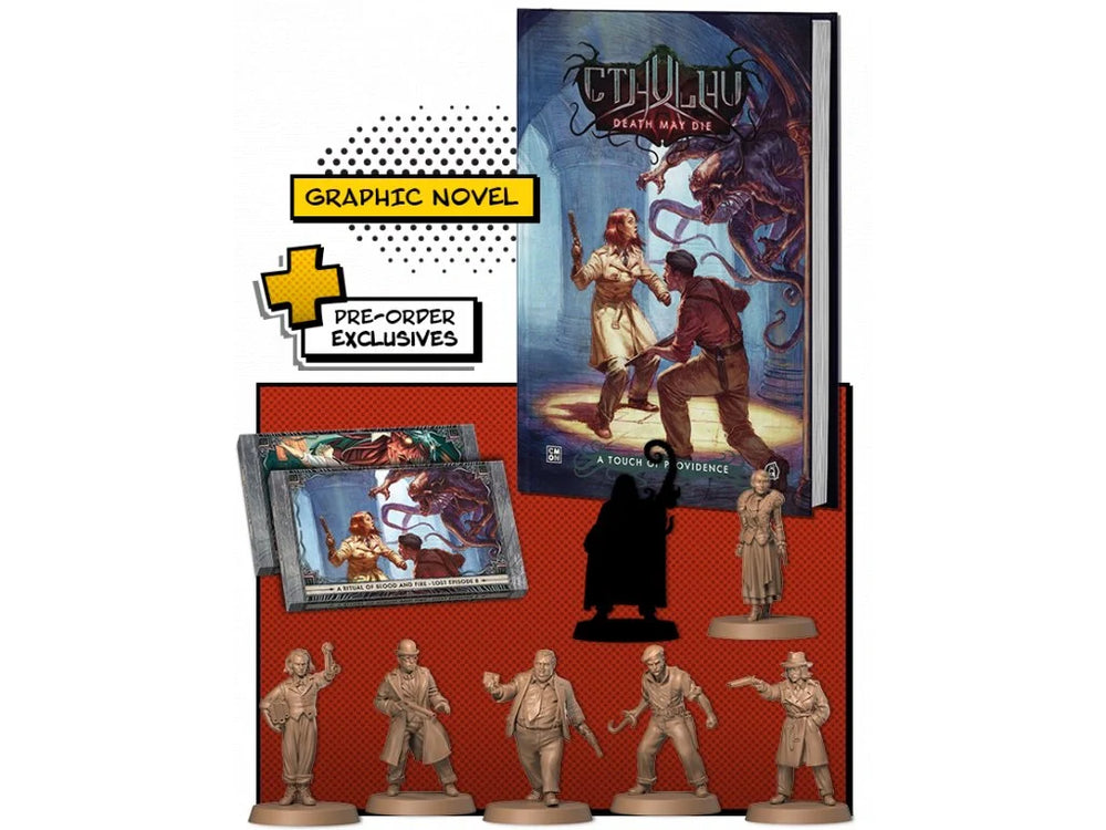 Cthulhu: Death May Die - A Touch of Providence with Pre-order Exclusives (ONLINE ORDER ONLY)