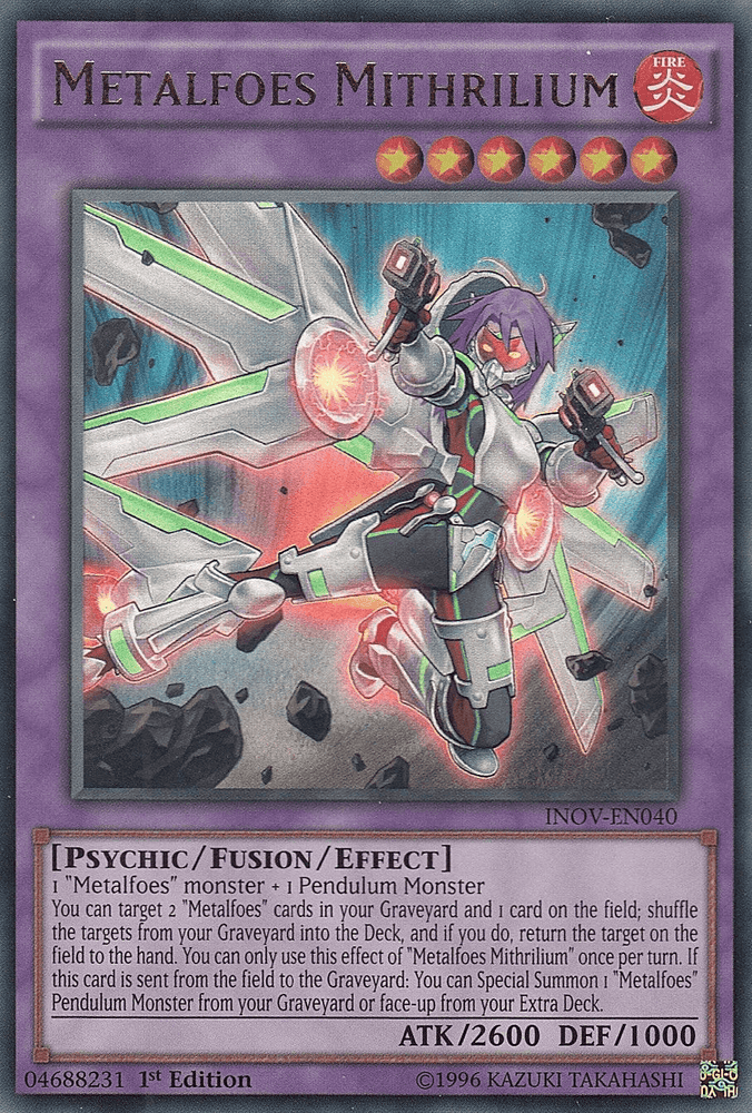 Metalfoes Mithrilium [INOV-EN040] Ultra Rare (ONLINE ORDER ONLY)