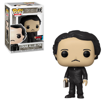Funko POP! Icons - Edgar Allan Poe with Book Vinyl Figure #22 Fall Convention Exclusive [READ DESCRIPTION] (ONLINE ORDER ONLY)