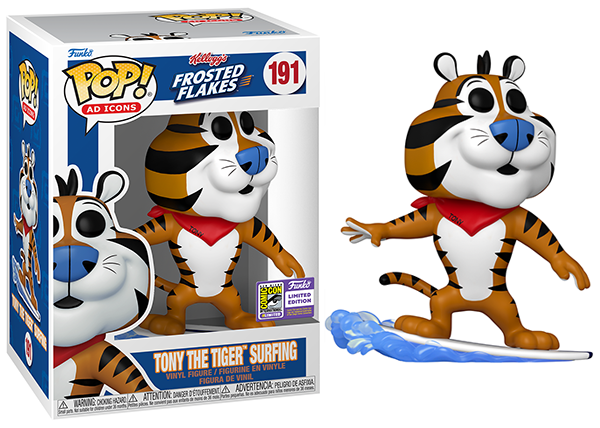Tony the Tiger Surfing (Ad Icons) 191 - 2023 SDCC Exclusive (Online Order Only)