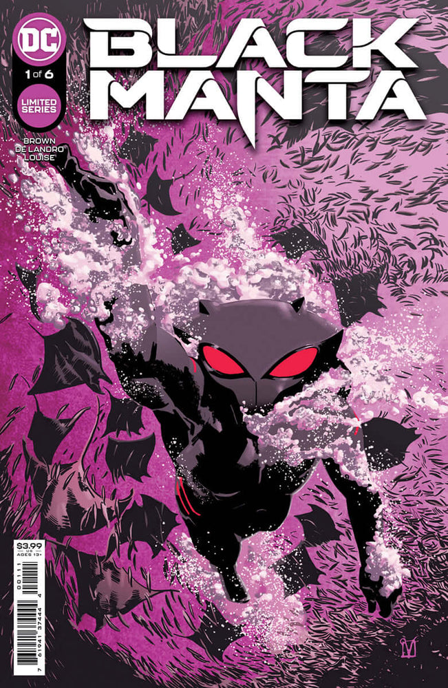 Black Manta #1 (Of 6) A Valentine De Landro Chuck Brown (09/07/2021) Dc (ONLINE ORDER ONLY)