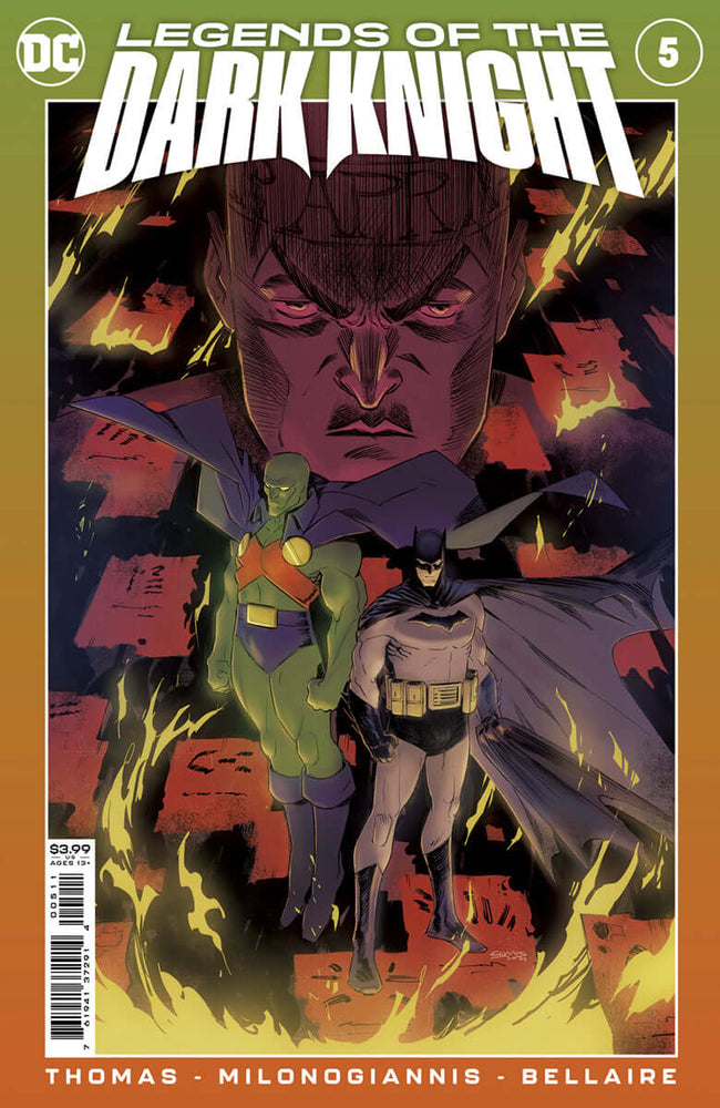 Batman Legends Of The Dark Knight #5 A Giannis Milonogiannis Brandon Thomas (09/21/2021) Dc (ONLINE ORDER ONLY)