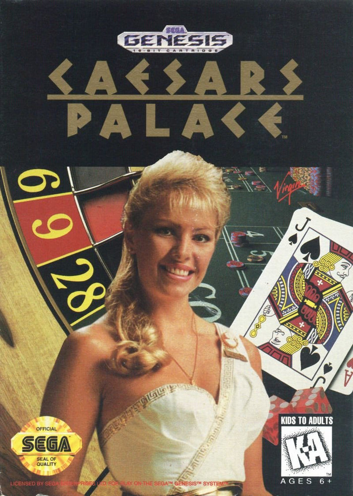 Caesars Palace (Sega Genesis) (ONLINE ORDER ONLY)