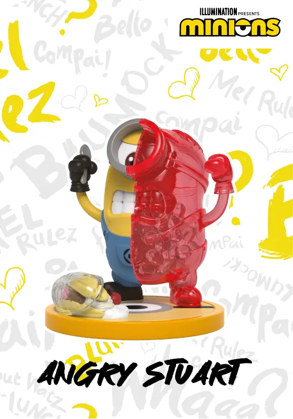 Kandy: Minions Emonions Series Blind Box (1 Blind Box) (ONLINE ORDER ONLY)