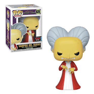 Funko POP! The Simpsons: Treehouse of Horror - Vampire Mr. Burns Vinyl Figure #825 Fall Convention Exclusive [READ DESCRIPTION] (ONLINE ORDER ONLY)