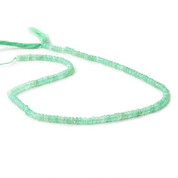3.5mm Chrysoprase Faceted Rondelle Beads 13 inch 145 pieces AA (ONLINE ORDER ONLY)