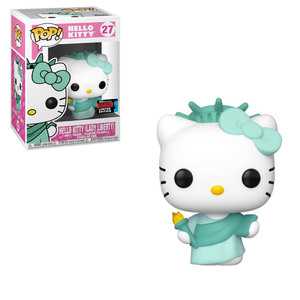 Funko POP! Sanrio: Hello Kitty - Hello Kitty (Lady Liberty) Vinyl Figure #27 Fall Convention Exclusive [READ DESCRIPTION] (ONLINE ORDER ONLY)