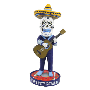 Kansas City Royals Day Of The Dead Sugar Skull MLB Bobblehead (ONLINE ORDER ONLY)