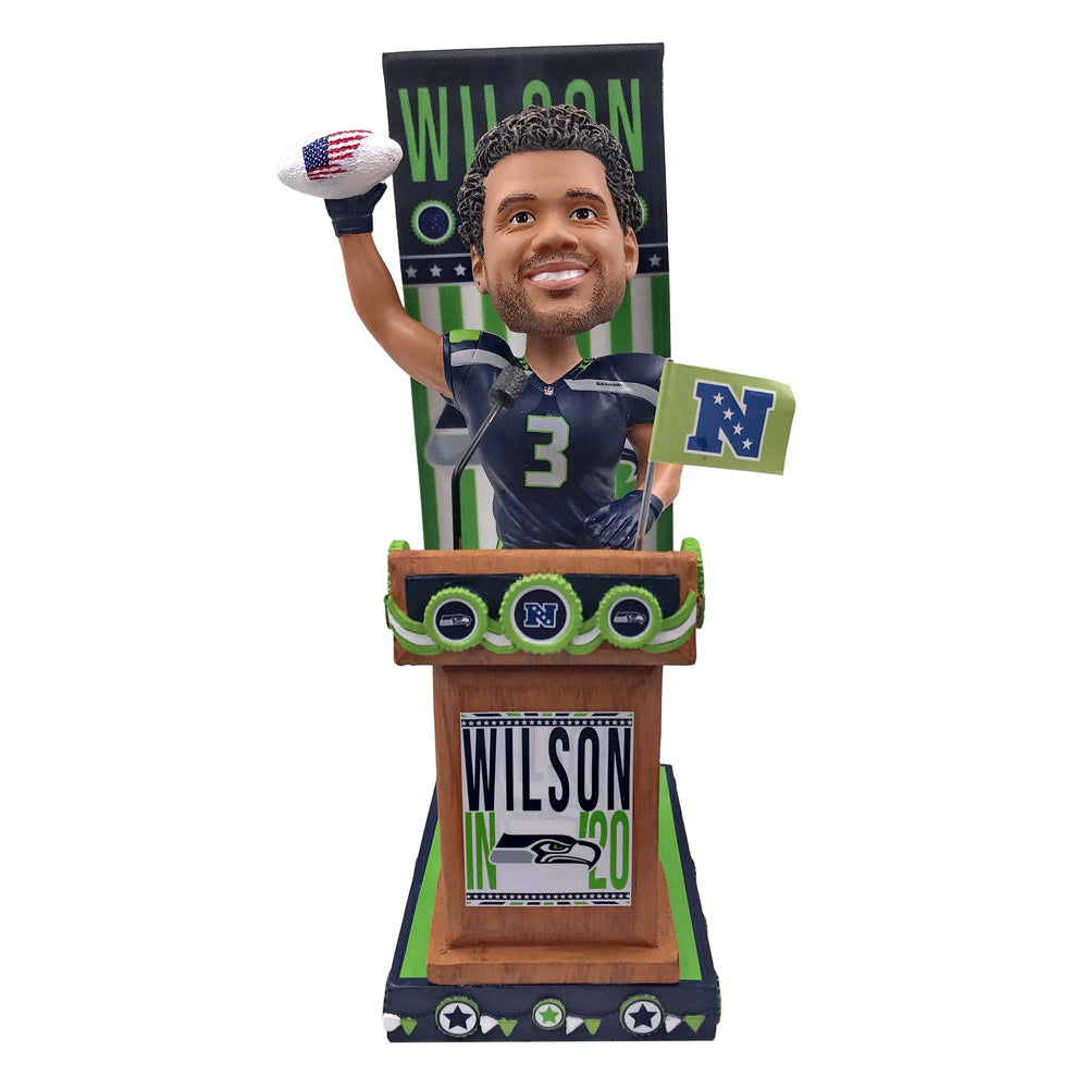 Russell Wilson Seattle Seahawks Swing Vote Series NFL Bobblehead (ONLINE ORDER ONLY)