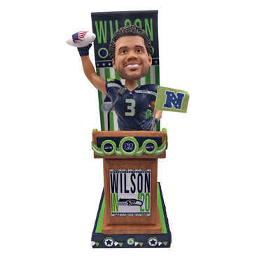 Russell Wilson Seattle Seahawks Swing Vote Series NFL Bobblehead (ONLINE ORDER ONLY)