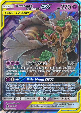 Trevenant & Dusknoir GX (SM217) (Jumbo Card) [Sun & Moon: Black Star Promos] (Online Only)