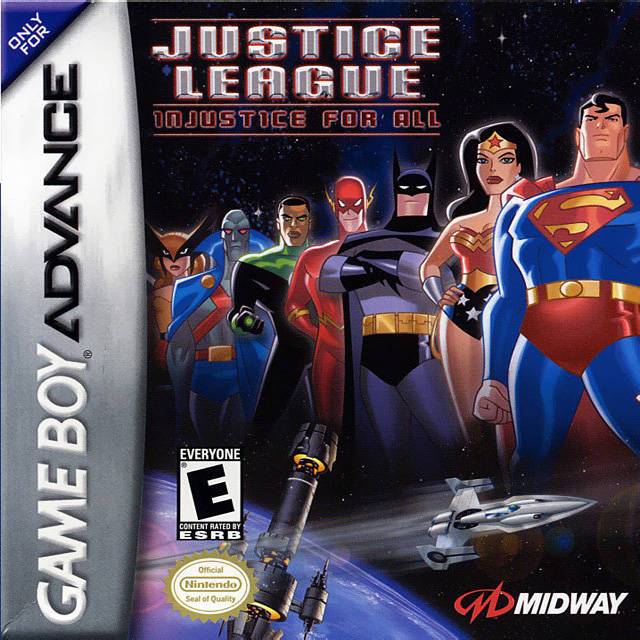 Justice League Injustice for All (Gameboy Advance) (ONLINE ORDER ONLY)