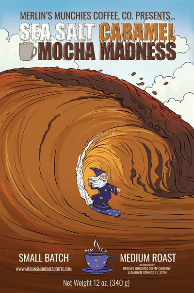Sea Salt Caramel Mocha 12oz (ONLINE ORDER ONLY)