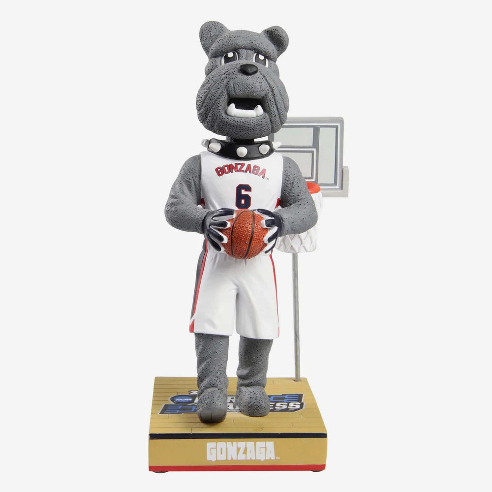 Spike The Bulldog Gonzaga Bulldogs March Madness NCAA Bobblehead (ONLINE ORDER ONLY)