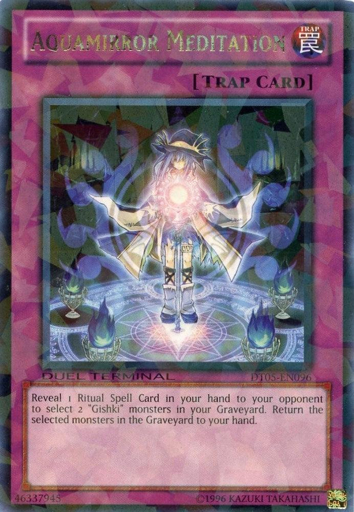 Aquamirror Meditation [DT05-EN096] Rare (ONLINE ORDER ONLY)