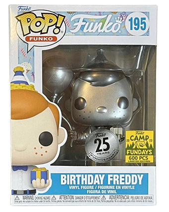 Birthday Freddy Funko (Metallic) 195 - 2023 Camp Fundays Exclusive/600 Pieces [light damage] (Online Order Only)