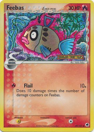 Feebas (49/101) (Delta Species) (Stamped) [EX: Dragon Frontiers] (Online Only)