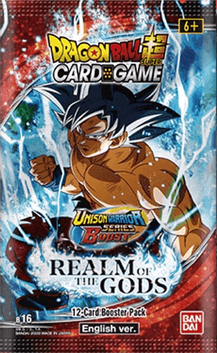 Unison Warrior Series BOOST: Realm of the Gods [DBS-B16] - Booster Pack (Online Only)