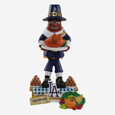 Dodger Dog Los Angeles Dodgers November Bobble of the Month Thanksgiving Bobblehead (ONLINE ORDER ONLY)
