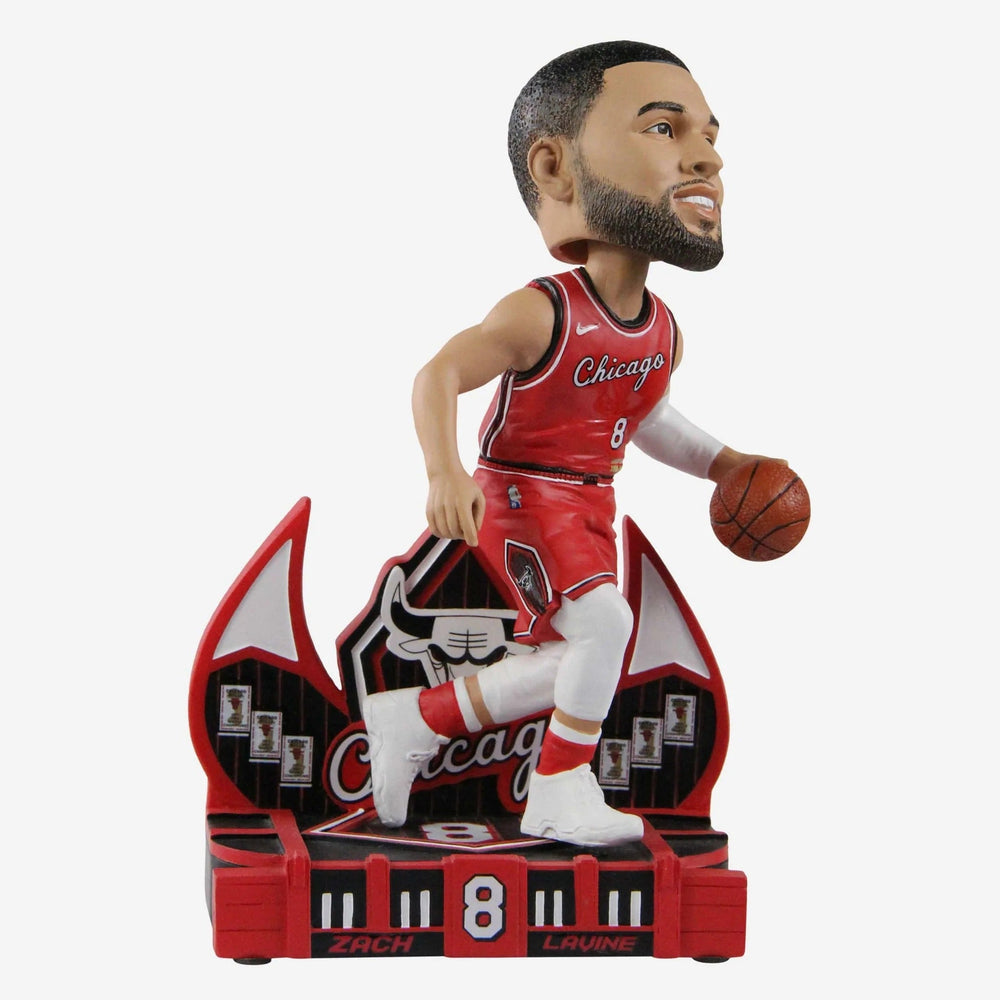 Zach Lavine Chicago Bulls 2022 City Jersey NBA Bobblehead (ONLINE ORDER ONLY)