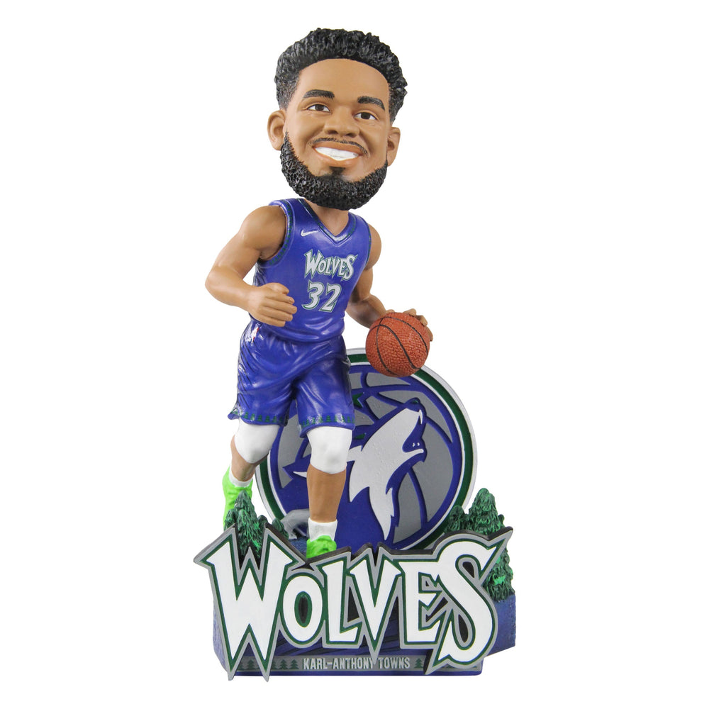 Karl-Anthony Towns Minnesota Timberwolves 2022 City Jersey NBA Bobblehead (ONLINE ORDER ONLY)