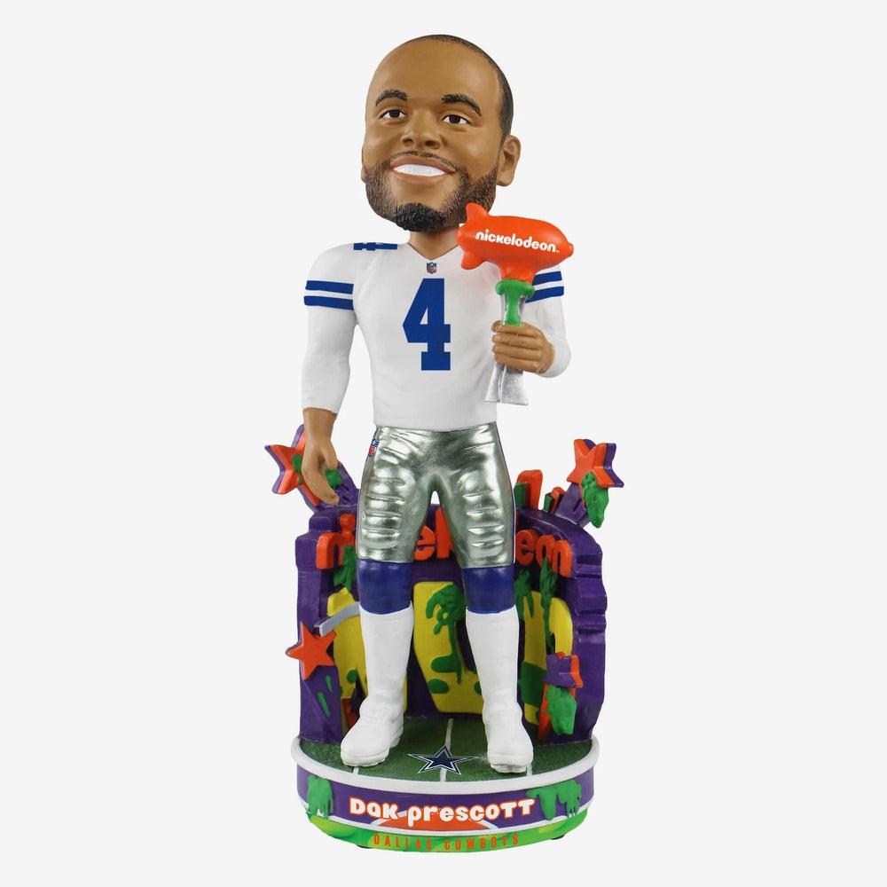 Dak Prescott Dallas Cowboys Nickelodeon Nvp NFL Bobblehead (ONLINE ORDER ONLY)