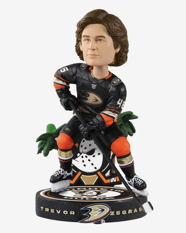 Trevor Zegras Anaheim Ducks Gamebreaker NHL Bobblehead (ONLINE ORDER ONLY)