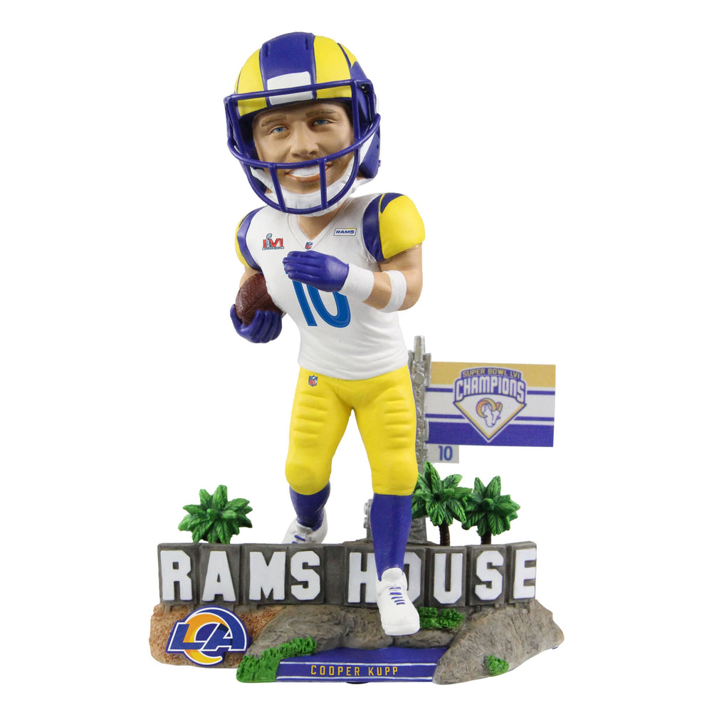 Cooper Kupp Los Angeles Rams Rams House NFL Bobblehead (ONLINE ORDER ONLY)
