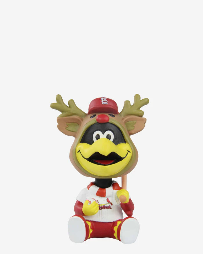 Fredbird St. Louis Cardinals Christmas Bobble Bro MLB Bobblehead (ONLINE ORDER ONLY)