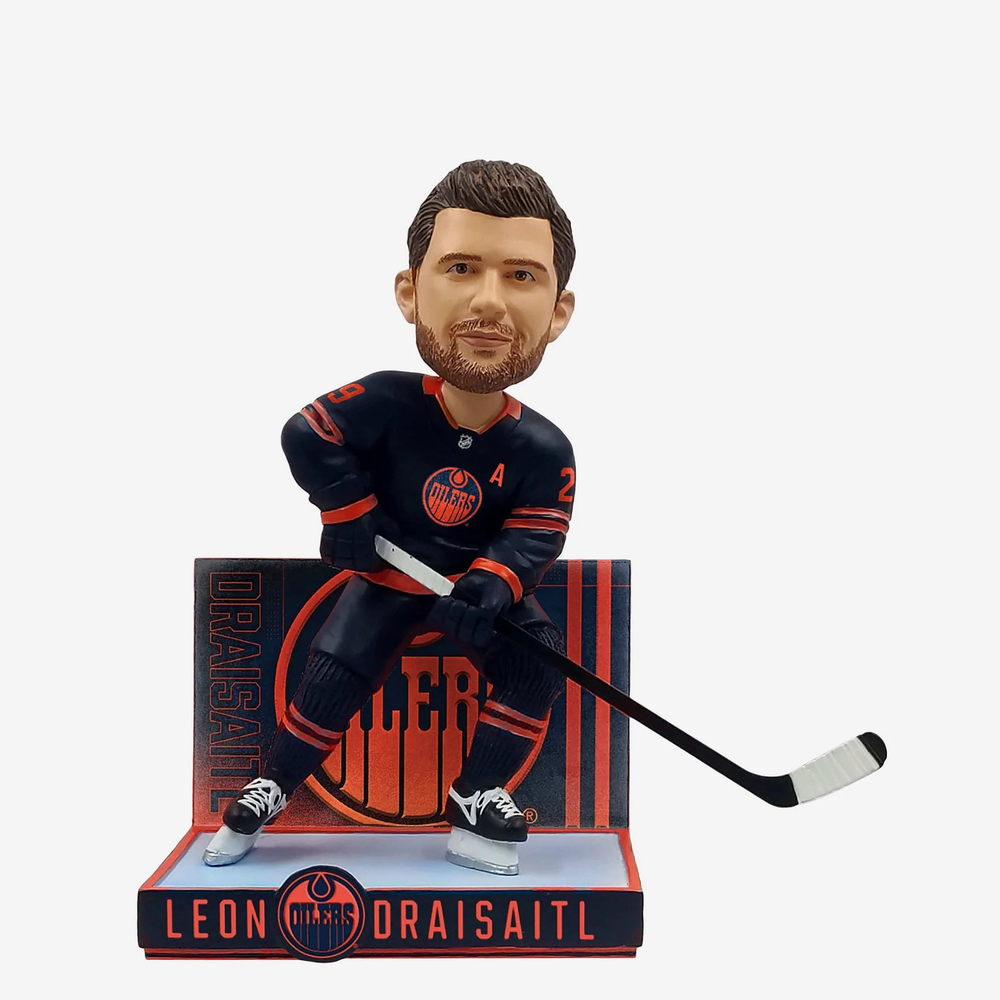 Leon Draisaitl Edmonton Oilers Alternate Jersey NHL Bobblehead (ONLINE ORDER ONLY)