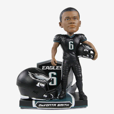 Devonta Smith Philadelphia Eagles 2022 Alternate Helmet NFL Bobblehead (ONLINE ORDER ONLY)