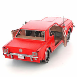 1965 Red Ford Mustang 3D Steel Model Kit Metal Earth (ONLINE ORDER ONLY)