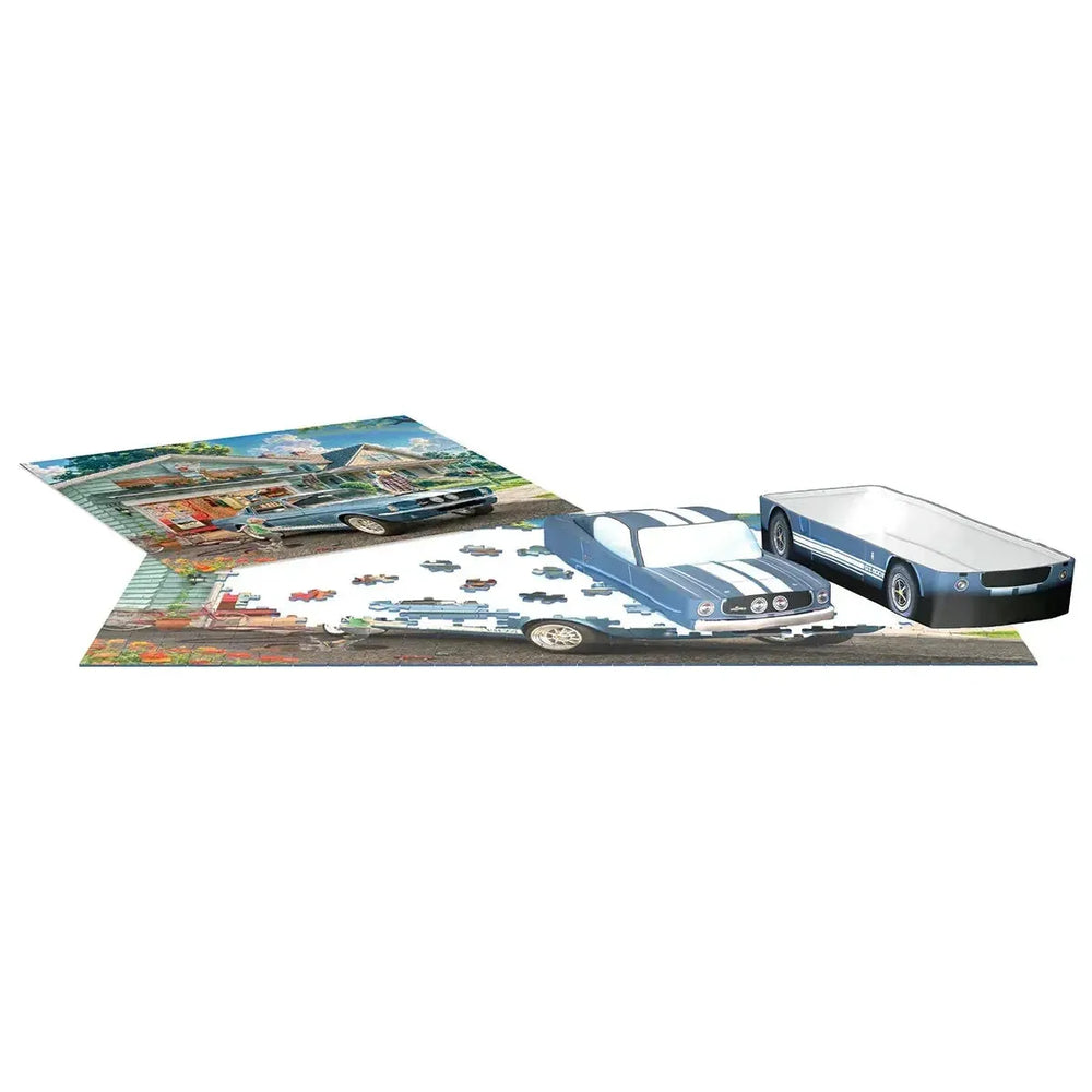 1967 Ford Mustang Shelby GT500 550 Piece Jigsaw Puzzle in Tin Eurographics