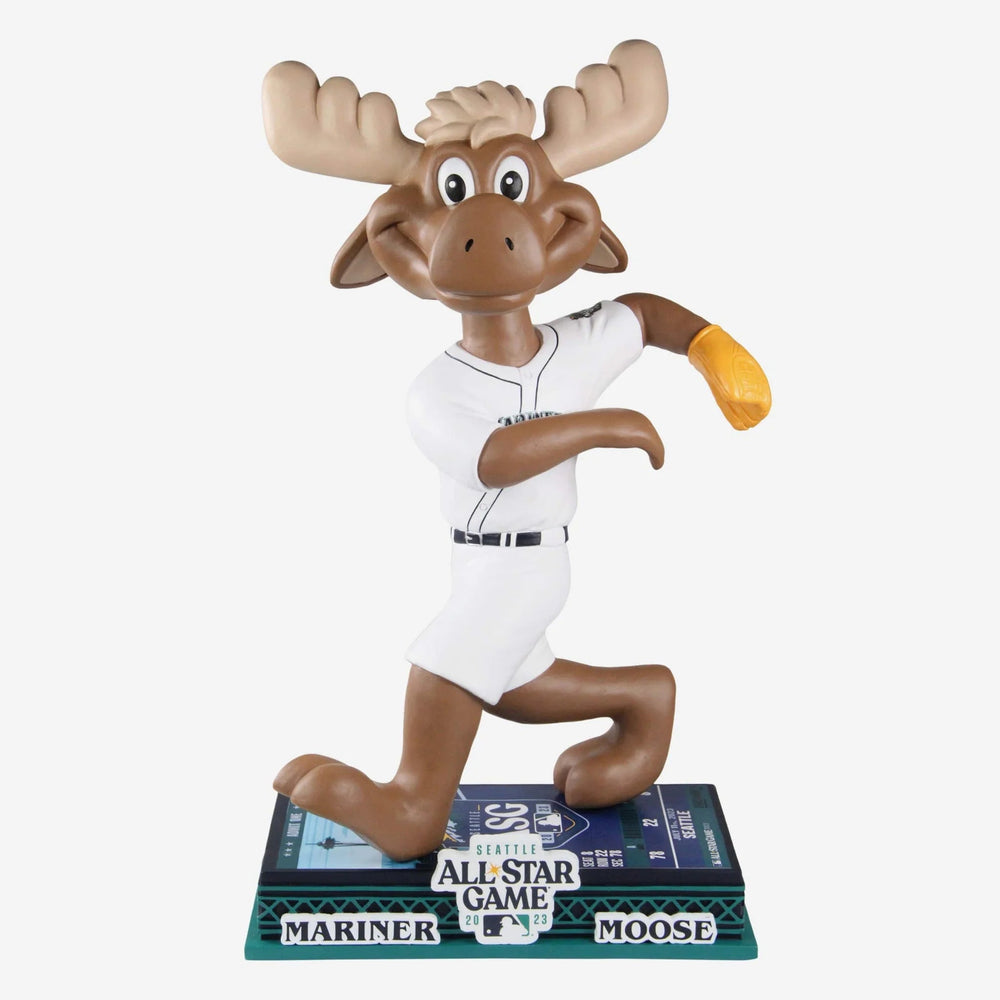 Mariner Moose Seattle Mariners 2023 MLB All-Star Big Ticket 18 Inch Bobblehead (ONLINE ORDER ONLY)