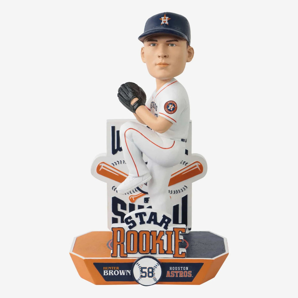 Hunter Brown Houston Astros Star Rookie MLB Bobblehead (ONLINE ORDER ONLY)