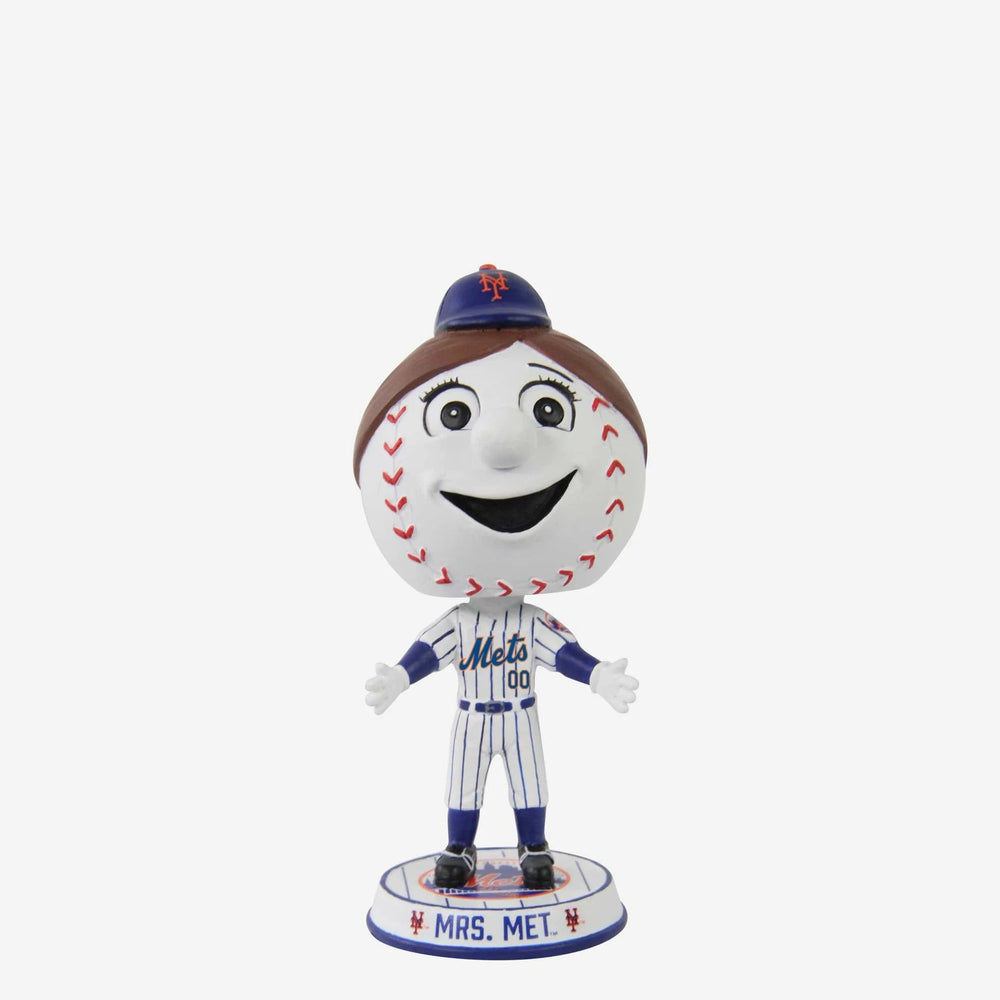 Mrs. Met New York Mets Mini Bighead MLB Bobblehead (ONLINE ORDER ONLY)