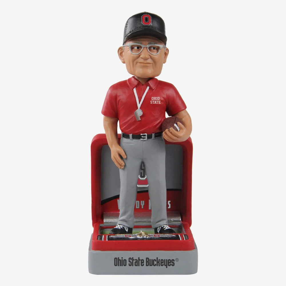 Woody Hayes Ohio State Buckeyes The Game Gold Pants NCAA College Bobblehead (ONLINE ORDER ONLY)