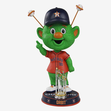 Orbit Houston Astros 2022 World Series Champions Orange Bighead Bobblehead (ONLINE ORDER ONLY)