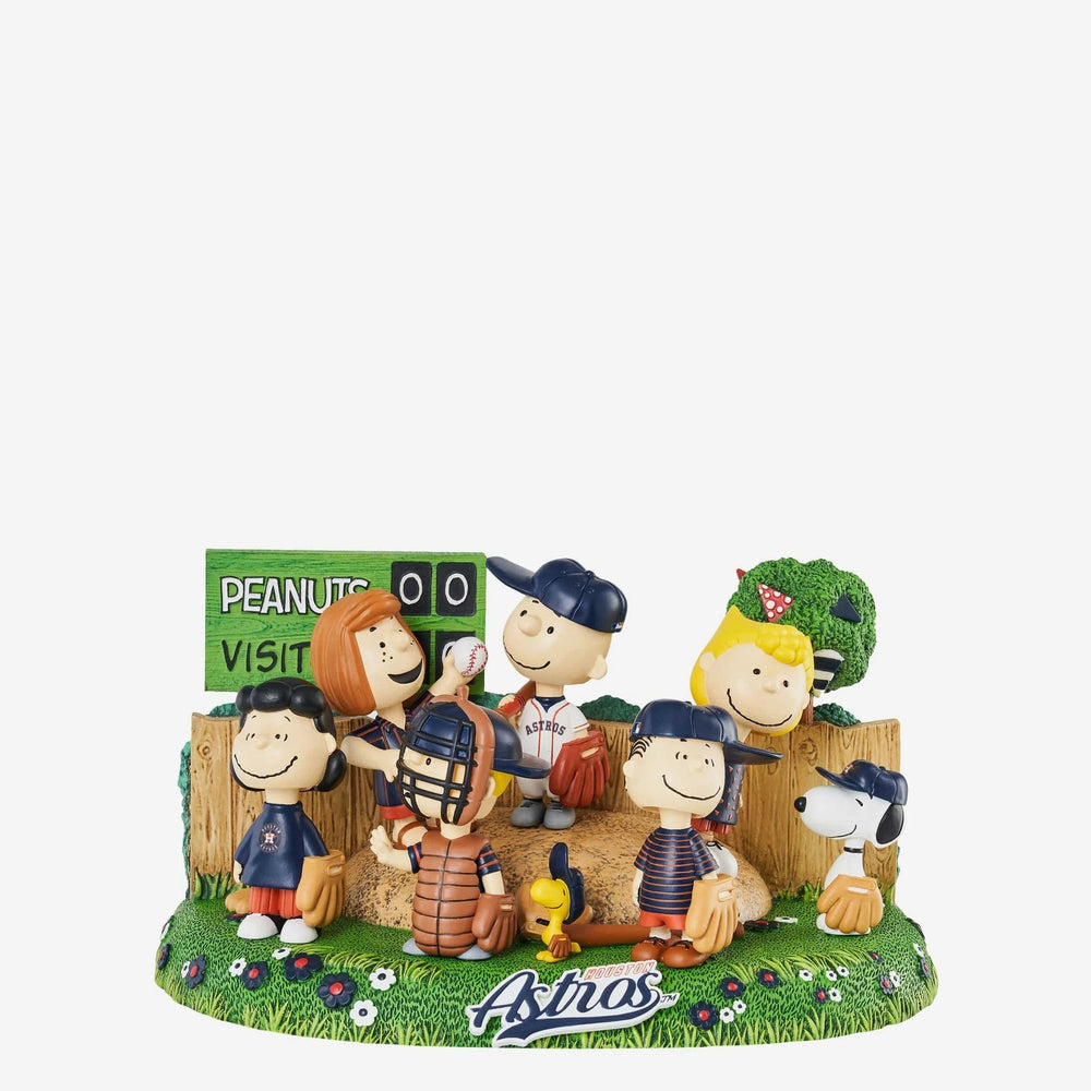 Peanuts Gang MLB Field Mini Bobble Scene Bobbleheads (ONLINE ORDER ONLY)