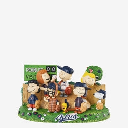 Peanuts Gang MLB Field Mini Bobble Scene Bobbleheads (ONLINE ORDER ONLY)