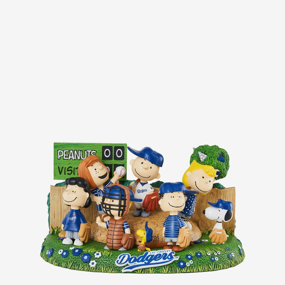 Peanuts Gang MLB Field Mini Bobble Scene Bobbleheads (ONLINE ORDER ONLY)