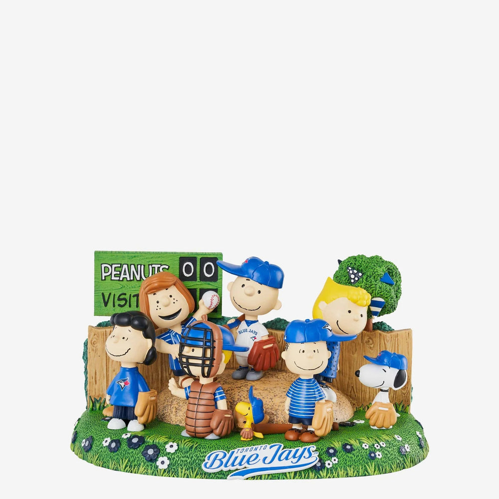 Peanuts Gang MLB Field Mini Bobble Scene Bobbleheads (ONLINE ORDER ONLY)