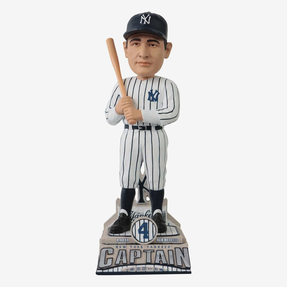 Lou Gehrig New York Yankees Captain MLB Bobblehead (ONLINE ORDER ONLY)