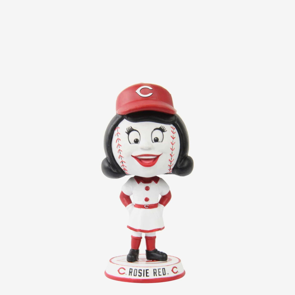 Rosie Red Cincinnati Reds Home Jersey Mini Bighead MLB Bobblehead (ONLINE ORDER ONLY)