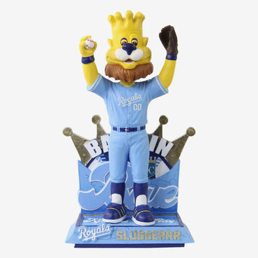 Sluggerrr Kansas City Royals Retro Jersey Powder Blue Uniform MLB Bobblehead (ONLINE ORDER ONLY)